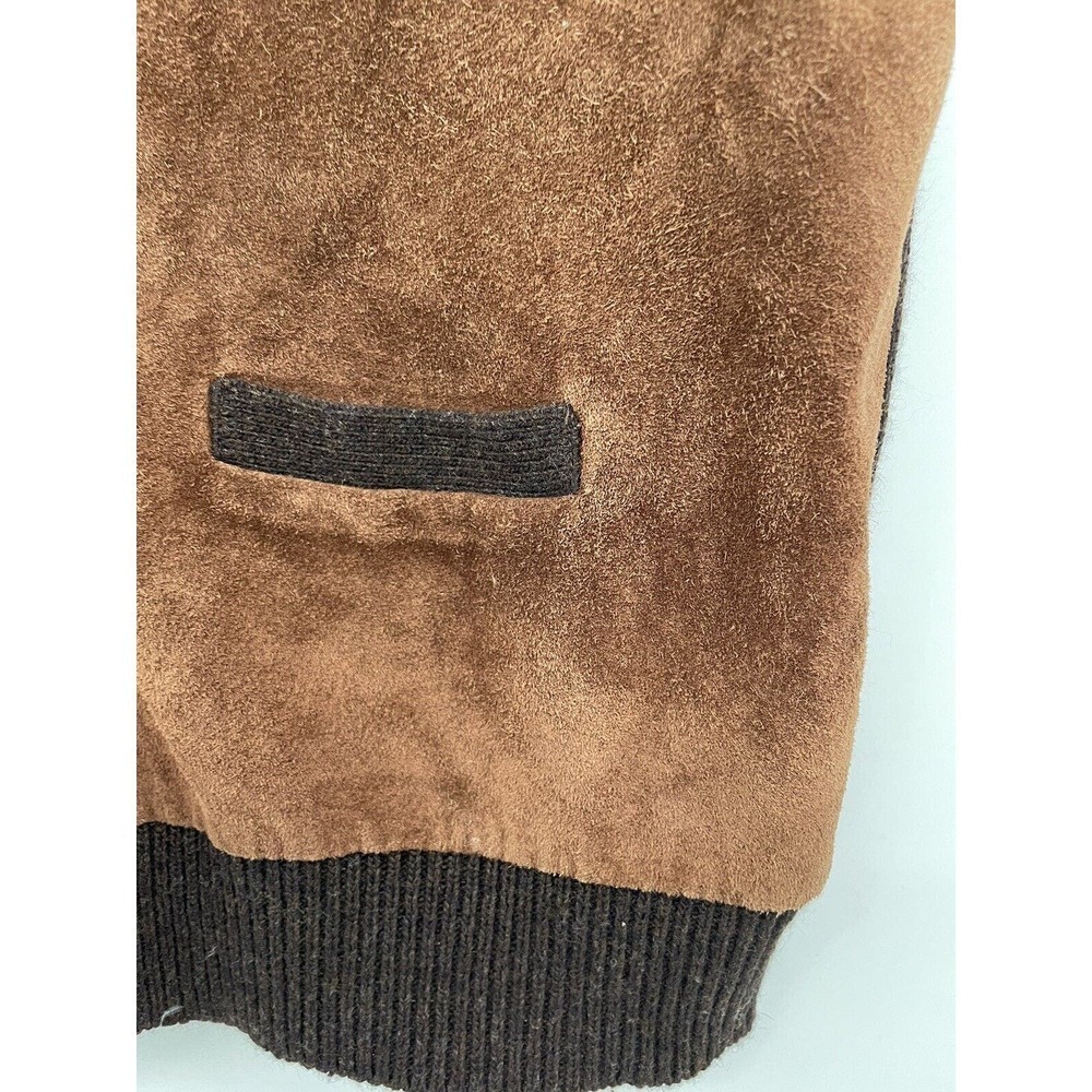 Lauren Ralph Lauren Brown Suede Vest - Picture 10 of 13